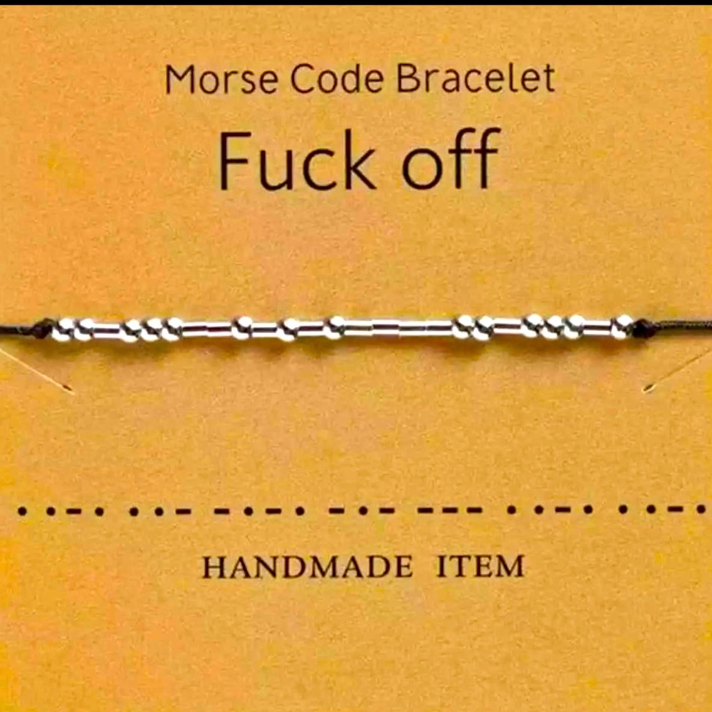 Morse Code Bracelet